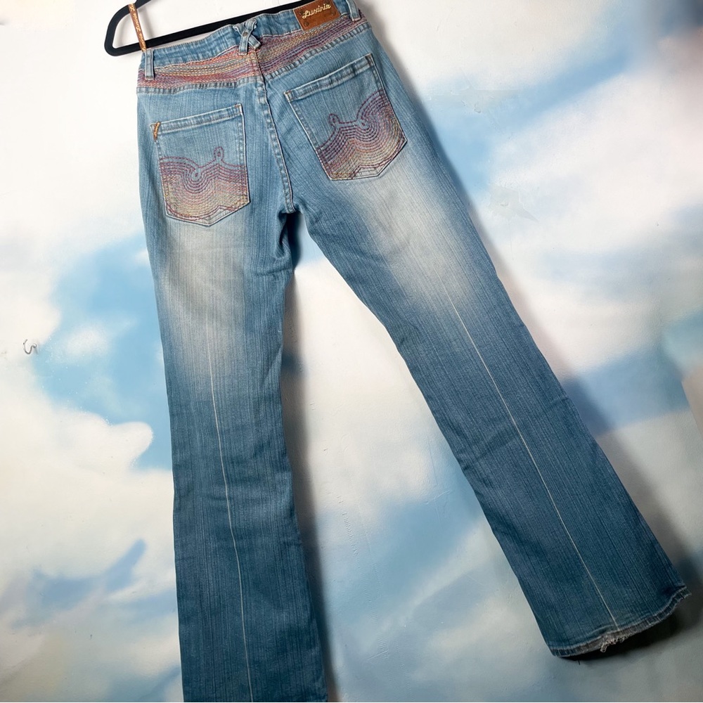 Luxirie by LRG vintage embroidered jeans